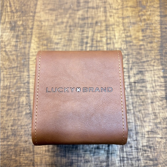 Lucky Brand Brown Leather Strap Watch - Picture 3 of 6